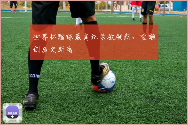 世界杯赌球最高纪录被刷新，金额创历史新高