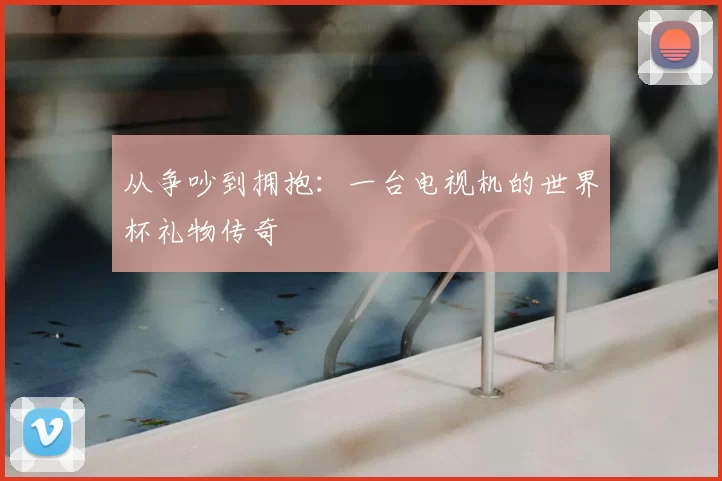 从争吵到拥抱:一台电视机的世界杯礼物传奇